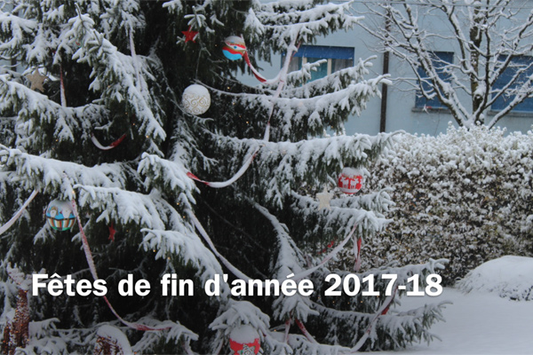 Fêtes de fin d'année 2017-2018 - La Maison Collonges